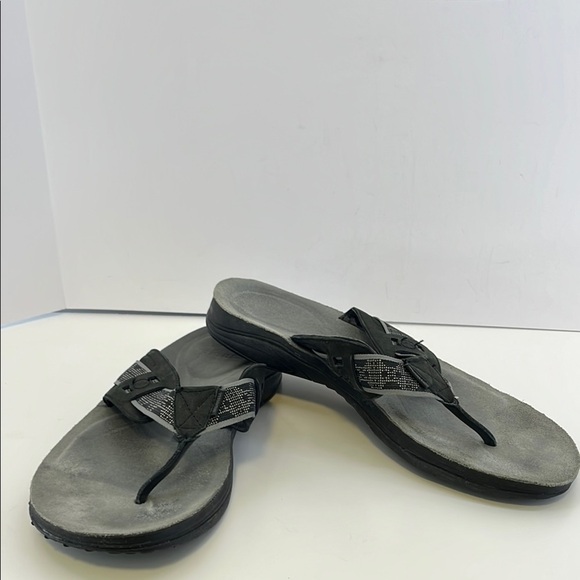 Merrell Other - Merrell Rosarita Black & Gray Flip Flop Sandals - Men’s Size 13